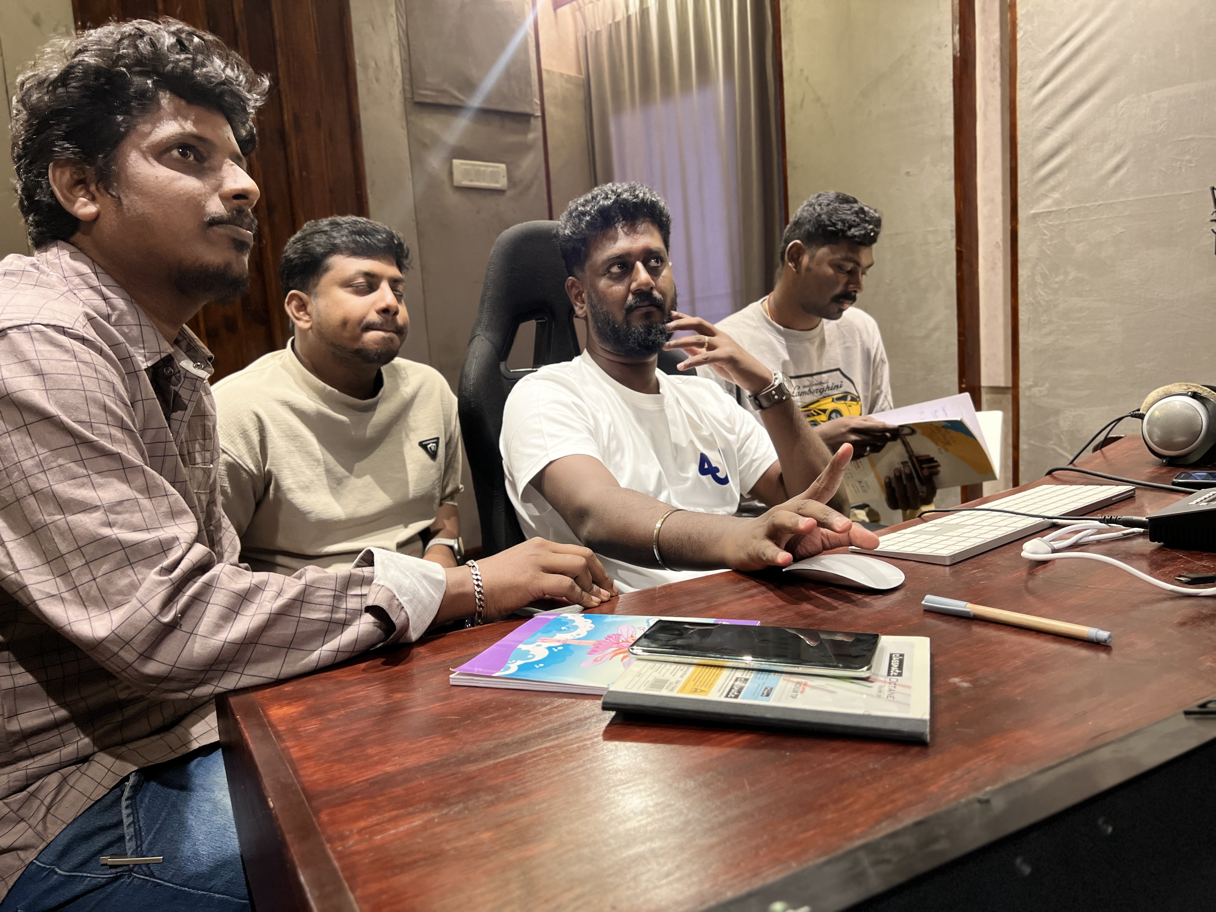 Mentoring session at 4U Studio